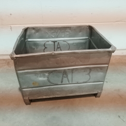 Rvs container - 115x85x80 cm